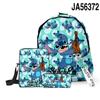 Produto Novo 3D Transfronteiriço: Você é Mais Legal do Que Pensa - Conjunto de Três Peças de Mochila Escolar Estampada, Mochila de Estudante e Estojo de Lápis de Ombro Duplo