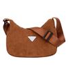 Bolso de axila para mujer 2025 Nuevo estilo Popular de este año Bolso pequeño cuadrado de pana Bolso bandolera Bolso de hombro tipo tote popular para el trabajo