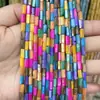 Contas Cilíndricas 4*8mm para Pulseira Semi-Pronta Acessórios para Joias DIY Pulseira Colar Atacado
