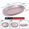 Vajilla de Melamina para Uso Comercial, Plato Creativo para Carne de Res Fresca en Olla Caliente, Plato Creativo para Carnes, Plato de Preparación, Plato de Forma Irregular