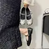 Zapatos casuales de cuero de suela plana para combinar con faldas, estilo JK, zapatos planos tipo Mary Jane ballet francés para mujer, nueva colección primavera 2026
