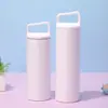 Nuevo Modelo de Termo de Acero Inoxidable 304 de Gran Capacidad con Asa, Portátil para Uso en Exteriores, para Beber Directamente, Alto Valor Estético, Vaso Sencillo y Conveniente