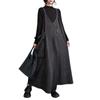 Nuevo Vestido de Tirantes Holgado Estilo Coreano Tallas Grandes con Tirantes Ajustables Otoño e Invierno 2026