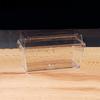 Copo retangular de mousse de sobremesa copo descartável de plástico para pudim copo de sorvete copo de tiramisu para impressão
