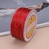 Corda de Cera Redonda Artesanal DIY Pulseira Colar Wen Brincar Contas de Buda Material Cordão Pingente Cordão Vermelho Usar