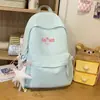 Mochila Estilo Novo para Alunas do Ensino Fundamental II, Aparência Sofisticada, Estilo Ins, Estilo Japonês, Mochila Fofa, Casual, Leve, Mochila Simples de Viagem