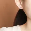 Pendientes de Botón Ruyi Chapados en Oro Rosa de Plata de Ley S925 con Turmalina y Perlas Redondas Yuebao Jewelry Pendientes de Botón de Nicho Chino Personalizados