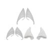 Maquiagem de Elfo para Halloween Orelhas de Elfo de Avatar para Adereços Rainha Vampira Fofa Orelhas Falsas Luminosas