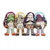 Bolsa de Dulces de Regalo de Halloween Nueva Transfronteriza para Niños, Bolsa de Tote Creativa con Estampado de Calabaza de Dibujos Animados y Gnomo, Tela No Tejida