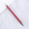 Caneta Esferográfica com Adesivo de Pressão Nova Caneta de Presente Cor Sólida Criativa Caneta Publicitária Caneta Esferográfica de Presente Pode Ser Impressa com Logo Atacado