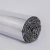 Película aislante de papel de aluminio de una sola capa/doble capa engrosada Material aislante de burbujas material aislante para suelo radiante techo pared tubería
