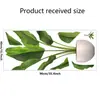 Adesivos de Plantas Verdes, Adesivos de Parede de Plantas em Vasos, Adesivos Decorativos para Janelas de Casa e Shopping Centers, PVC Autoadesivo à Prova d'Água, Padrões Personalizáveis
