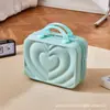 Estuche de Maquillaje de 14 pulgadas, Maleta de Mano, Maleta de Viaje, Caja de Dulces para Boda, Caja de Almacenamiento, Almacenamiento de Regalos, Maleta de Mano con Elemento de Corazón