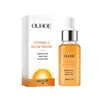 OUHOE Sérum Iluminador de Vitamina C Hidrata y Suaviza la Piel del Rostro, Proporciona Hidratación Delicada, Esencia Diaria para el Cuidado de la Piel