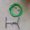 Modelo Nuevo Manguera de Agua para Riego Agrícola Bomba de Riego por Goteo Abrazaderas de Cable de Acero para Entrada y Salida