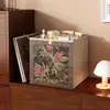 Armário de Grade de Aço Estilo Vintage, Estante de Livros Infantil Livremente Combinável, Estante de Armazenamento Kallax de Chão, Armário de Armazenamento de Ferro