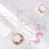Pulsera de Cuero para Mujer de Seis Capas con Forma de Corazón Decorativa Xiyin de Venta Caliente Transfronteriza Europea y Americana de Cuero Artificial Pu Estilo Bohemio Regalo