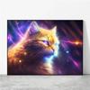 Pôster de gato de estimação, decoração, pintura a óleo, atacado, internacional, SHEIN, Amazon, TIKTOK, AliExpress, pintura em tela, núcleo