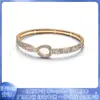 Panjia Dora Cobre Branco Banhado a Prata Pulseira DIY em Forma de 8 Microincrustada com Zircônia Pulseira Aberta Joia Presente de Feriado para Mulheres Versátil