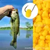 Isca Artificial Macia para Pesca Selvagem em Poços Escuros, Isca Realista de Grão de Milho, Isca Artificial de Afundar para Peixe-Cobra, Carpa Híbrida e Carpa Comum