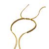Pulseira de corda vermelha pura tecida à mão, nó plano, corda de mão, corda de mão semiacabada para Ben Ming Nian, pulseira para amantes de homens e mulheres, atacado