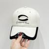 Gorra de Béisbol Bordada Estilo Coreano Industria Pesada Marca de Moda para Mujer Gorra para Hombre Versátil Casual Nuevo Primavera y Otoño Parte Superior Suave Visera Solar