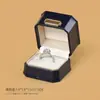 Caja de joyería octagonal de metal con efecto óxido, sensación de lujo ligero y alta gama, interior abovedado para guardar pulseras, collares y anillos