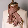 Lenço de Seda de Amora de Alta Qualidade para Homem Lenço de Seda Primavera Outono e Inverno Estilo Chinês Listra Longa Presente de Negócios para Namorado