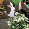 Arco de Ferro Estilo Vintage para Jardim, Inserções, Etiquetas e Placas Florais para Marcadores de Plantas, Decorações de Jardim e Enfeites para Vasos de Suculentas