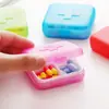 Caja de Pastillas Sellada Portátil Creativa para Viaje, Caja de Almacenamiento de Plástico Portátil de 4 Compartimentos, Caja de Pastillas de Cuatro Compartimentos en Forma de Cruz