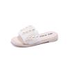 Zapatillas de verano para niños 2023 nuevas niñas princesa coreana una palabra arrastrar estudiante zapatos sencillos para niños una generación de cabello