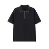 Camisa polo de manga curta com gola para homens, camiseta de verão de marca da moda, corte slim estilo coreano, top versátil novo da moda 2026