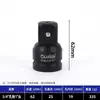 Adaptador de Enchufe Personalizado, Cabezal de Conversión Cuadrado para Enchufe Eléctrico, Conector de Conversión de Enchufe para Llave de Impacto Grande de 1/2 pulgada