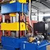Suministro de Prensa Hidráulica Potente de Tres Vigas y Cuatro Columnas Prensa Hidráulica para Estampado y Procesamiento de Pallets Metálicos de Acero Inoxidable