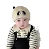 Gorro para Bebé para Otoño e Invierno, Gorro de Felpa Cálido y Grueso con Protección para las Orejas para Niños y Niñas, Gorro de Poner Lindo y Divertido para Bebés y Niños Pequeños