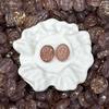 Cuentas de Cristal Ovaladas con Relieve de Rosa, Cuentas de Cristal Iridiscente, Pulsera DIY, Pendientes, Pasador, Accesorios de Cuentas Hechos a Mano
