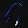 Hebilla de una pieza Cordón Engrosado Venta al por mayor Cordón para Insignia de Identificación Marca 25 Piezas/Paquete Cuerda para Colgar en el Cuello de la Tarjeta de Identificación de Empleado