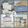 Caja de almacenamiento de plástico personalizada con asa, tamaño múltiple, a prueba de polvo, caja de almacenamiento y organización, caja de almacenamiento para artículos diversos de escritorio