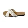 Sandalias Estilo Chanel para Combinar con Vestidos, Ropa de Verano para Exteriores para Mujer, Nuevas Sandalias Planas Estilo Hada Francesas Exquisitas 2026