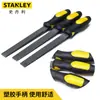 Stanley (Stanley)22-352-28 lima semicircular lima de plástico diente grueso diente medio diente fino lima de arco 6"