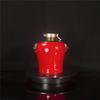 Jarra de Vino Vacía de Cerámica 2.5kg 5kg Chapada en Oro Doble Asa Cabeza de Dragón Olla de Almacenamiento de Vino Sellada Bodega Set de Vino Gran Capacidad