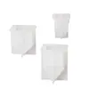 Molde de Silicone para Ornamento de Casa 3D de Resina de Papoula DIY Gesso Aromaterapia Vela Fumaça Janela Casa