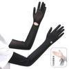 Guantes de protección solar de verano para mujer, para ciclismo al aire libre, protección UV, malla fina de seda de hielo, guantes de protección solar para dedos con fugas, venta al por mayor