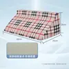 Almohada Triangular con Forma de R para Ancianos Postrados en Cama, Respaldo para Girarse, Cojín de Postura para Ancianos, Cojín de Esponja