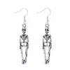 Venta al por mayor del fabricante Serie Europea y Americana Transfronteriza de Pendientes de Halloween Pendientes de Terror Divertidos de Fantasma Murciélago Araña Calavera