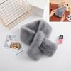 Bufanda de peluche de conejo para hombre y mujer, bufanda gruesa para invierno, bufanda versátil, orejeras, protección para los oídos, bufanda cálida para montar al aire libre, venta al por mayor en stock
