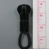 No. 5 Tiradores de Cremallera, Tirador de Nailon Negro por Electroforesis, Tirador de Cremallera Metálico para Bolsos y Ropa, Tirador de Cremallera de Aleación de Zinc