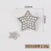 Botones de Moda Estilo Chanel con un Toque de Lujo, Accesorios para Abrigos de Lana, Botones Decorativos, Botones de Pedrería, Botones Metálicos Cosidos a Mano