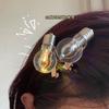 Interesante Pasador de Bombilla de Luz Accesorios para el Cabello Luminosos Pasador de Bombilla de Luz Simulación Color Cambiante Pinza Lateral para Flequillo Juguete para Estudiantes