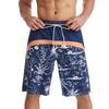 Calças de praia transfronteiriças do Havaí Shorts masculinos de comércio exterior Calças esportivas Secagem rápida Designação de padrão de impressão digital 3D europeia e americana